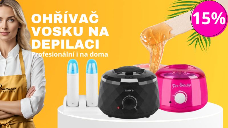 Ohřívač vosku na depilaci